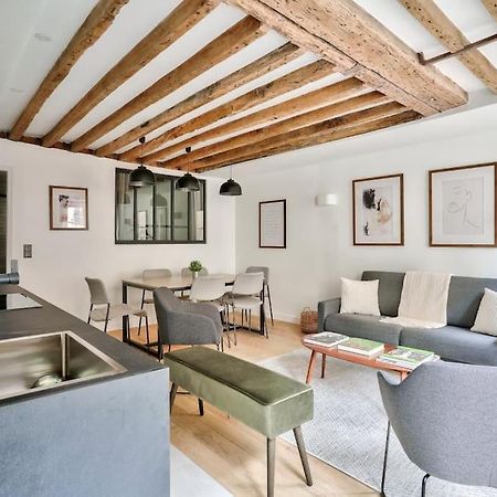 Magnifique Appartement Pour 6 - Montorgueil Paris Luaran gambar