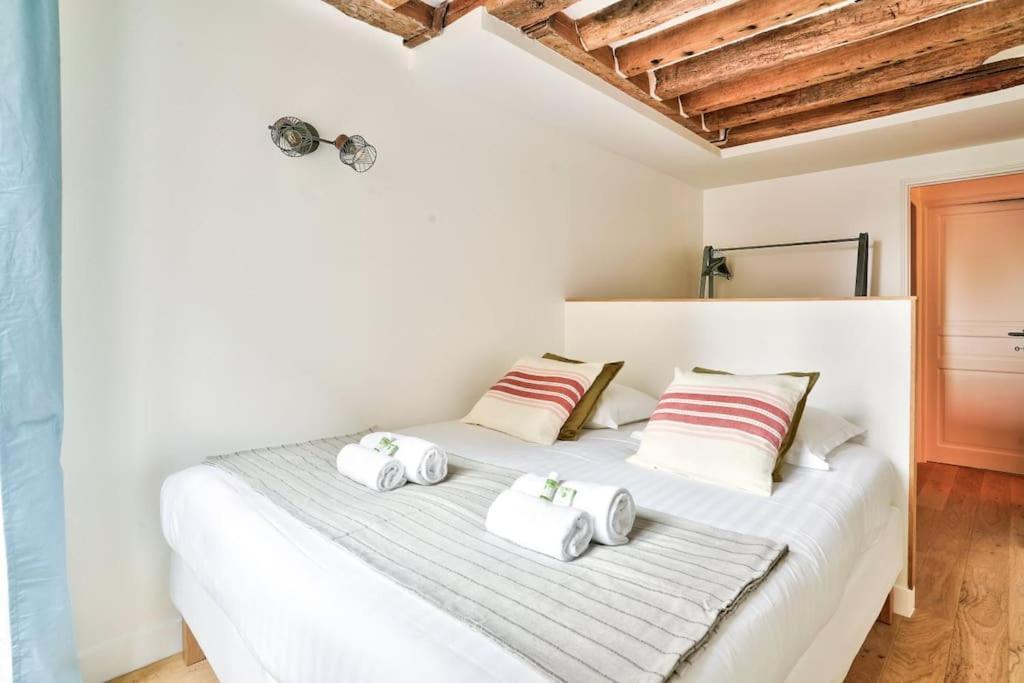 Magnifique Appartement Pour 6 - Montorgueil Paris Luaran gambar