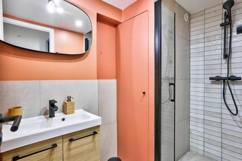 Magnifique Appartement Pour 6 - Montorgueil Paris Luaran gambar
