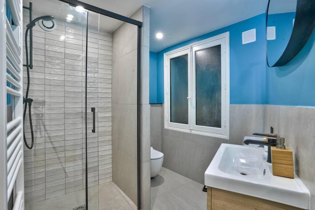 Magnifique Appartement Pour 6 - Montorgueil Paris Luaran gambar